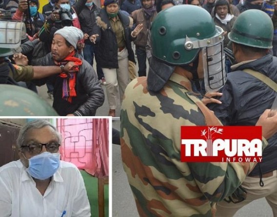 Unprovoked Police Brutality in Peaceful Protest of 10323 Teachers : Criminal Case lodged against Tripura Police  